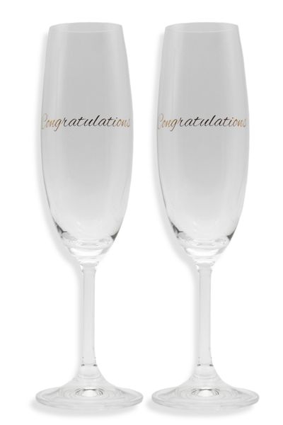 Clink - Congratulations Champagne Set