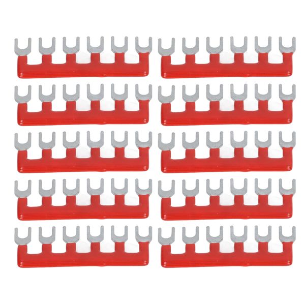 400V 15A Pure Copper Jumper Block Terminal Strips for Factory Red TB 1506