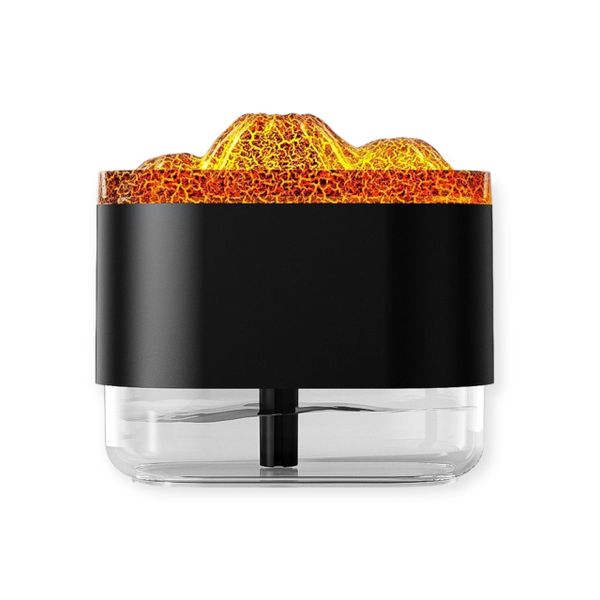 Volcano Flame Diffuser Essential Oil Diffuser 300ml Humidifier with Light