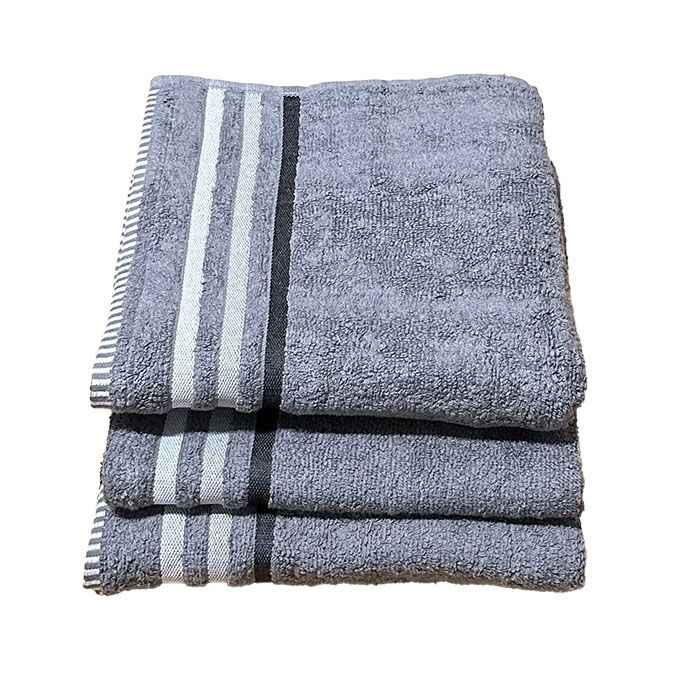 3 Pack Hand Towel 50 x 100cm Cotton