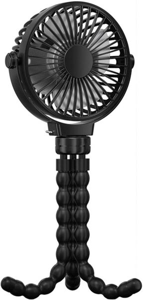 Mini Portable Stroller, Pram Fan, Small Clip on Fan, 3 Speed