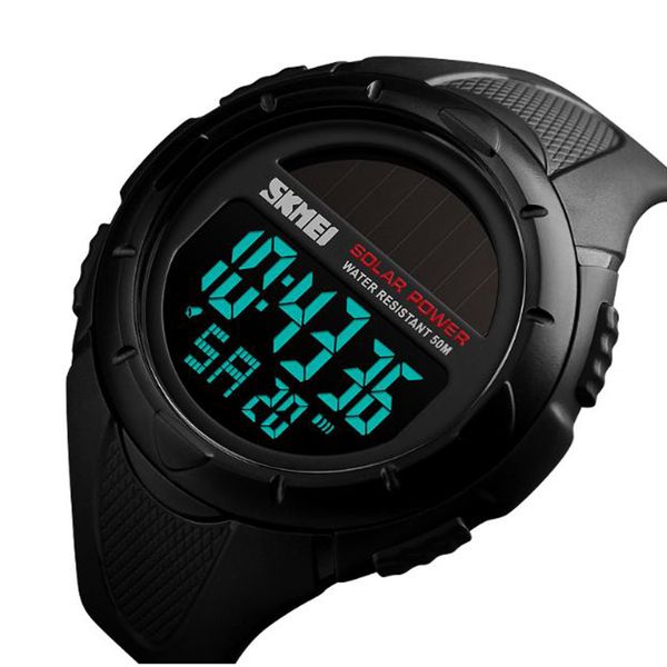 Skmei 1405 Solar Sport Watch-Khaki