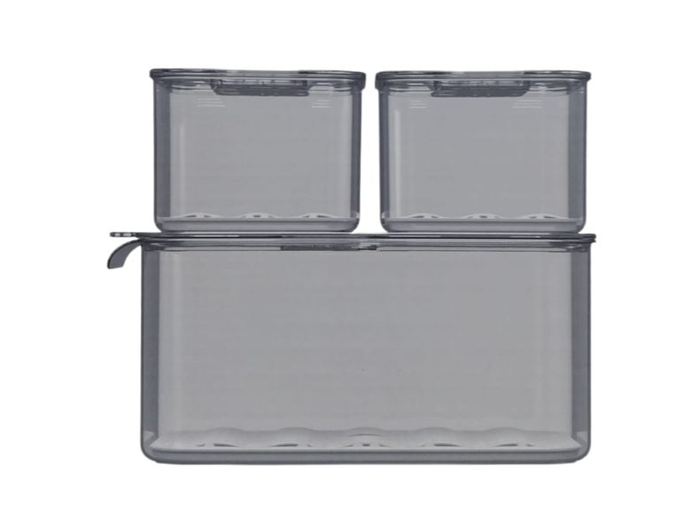 Refrigerator Storage Containers Organizer with Lids Fruit Keeper