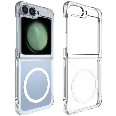 MagSafe Clear Protective Case for Samsung Galaxy Z Flip 6 - By SK Image