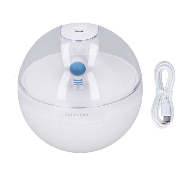 220ml Astronaut Humidifier - Warm yellow light design