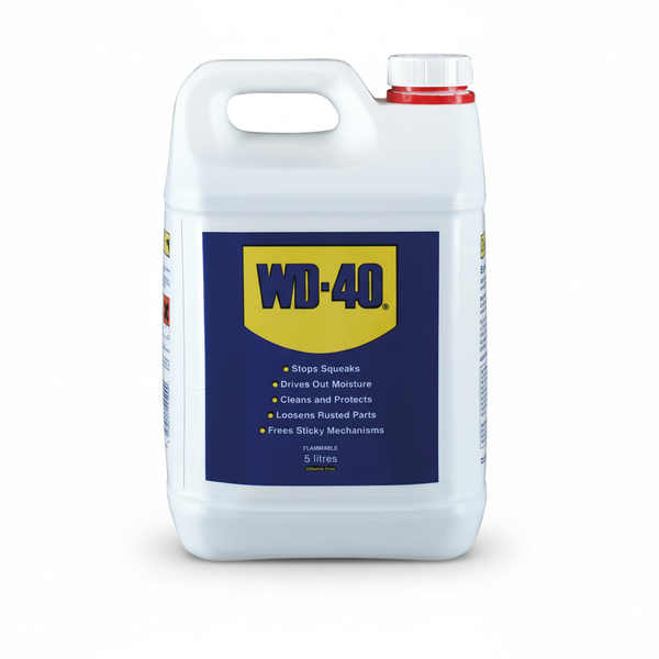 WD40 Multi-Use Lubricant 5 L Bottle for Cleaning and Protection