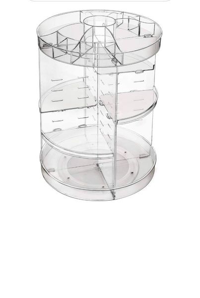 Makeup Organizer-360 Rotation Storage Box-Cosmetic