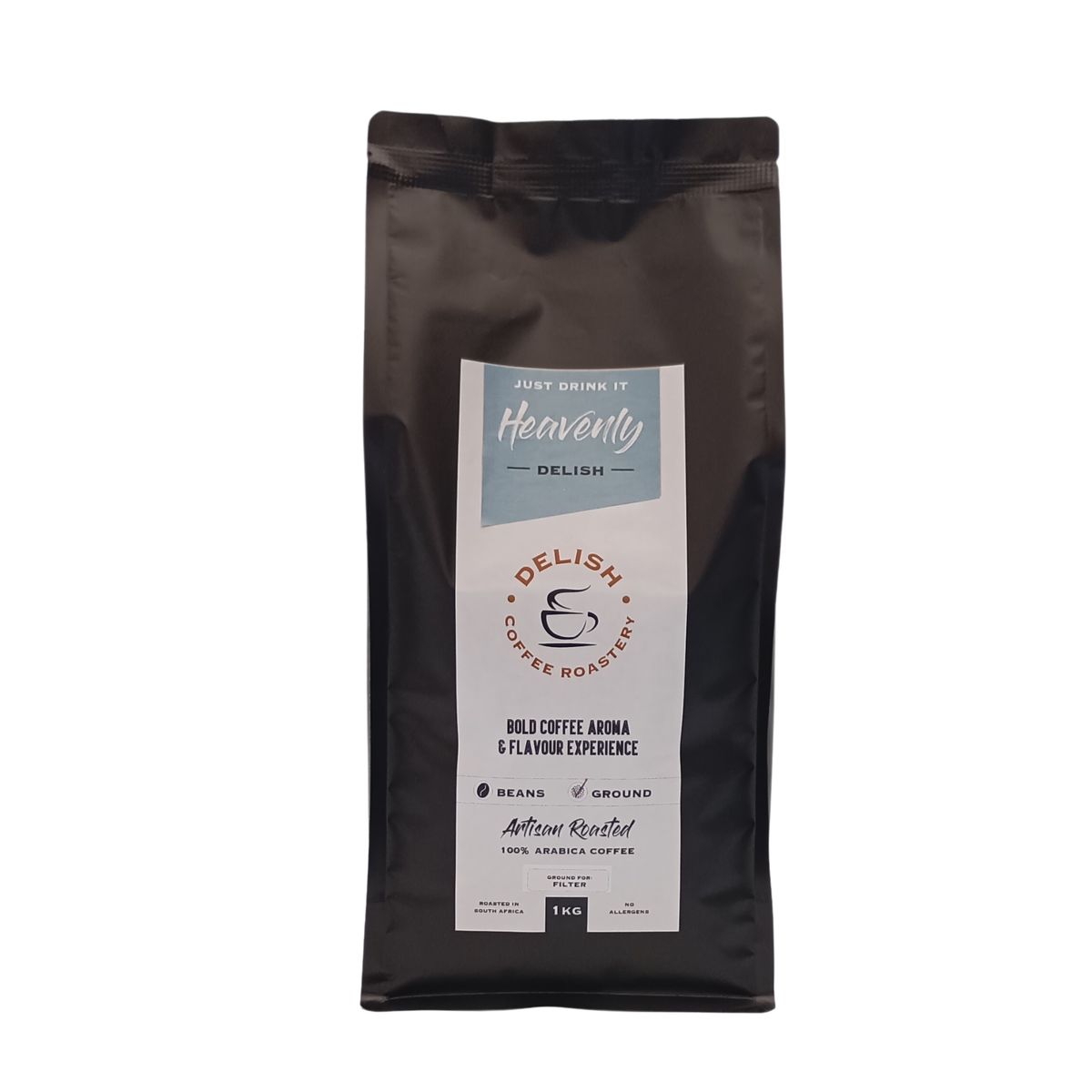 Delish Coffee Roastery - Heavenly Delish - 1kg Ground | Shop Today. Get ...