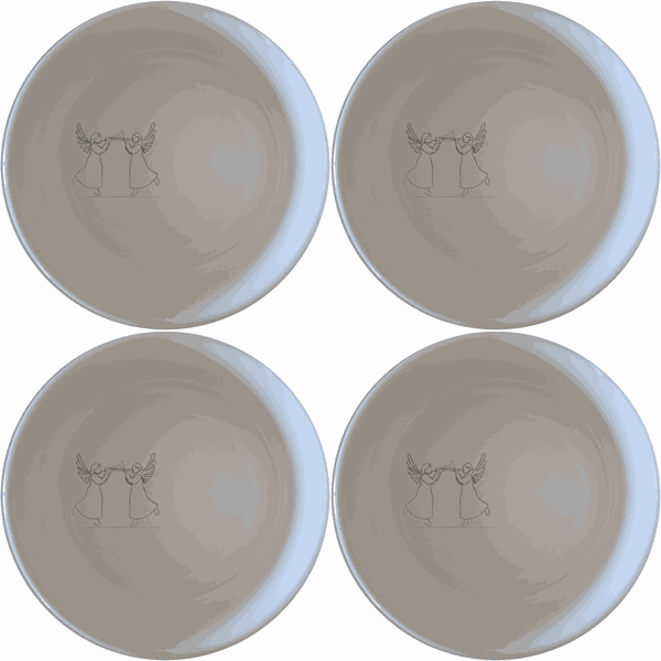 Silhouette Angel Trumpet Bowl Set of 4 - Range 2