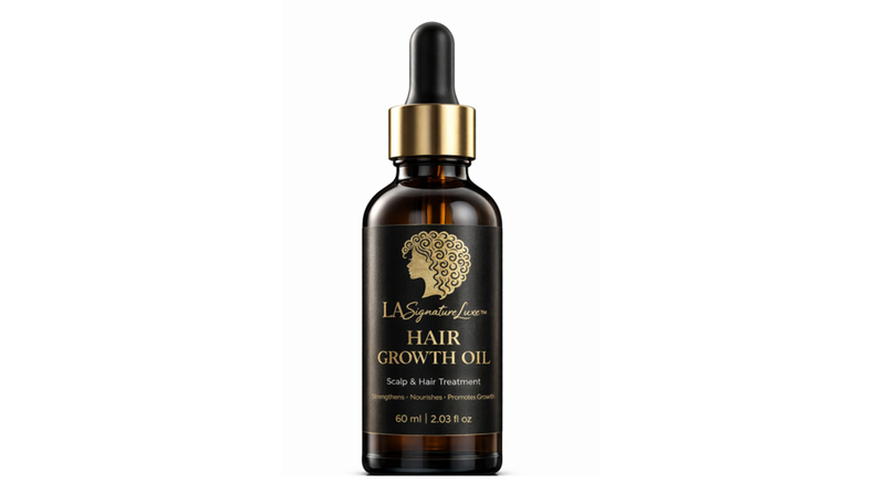 LA Signature Luxe Hair Growth Oil - 60ml | Herbal Scalp Treatment