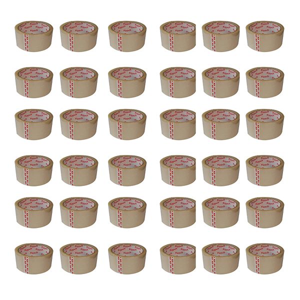 RIGGER Clear Packaging Tape 48mm x 40mt ( 36 Pack )