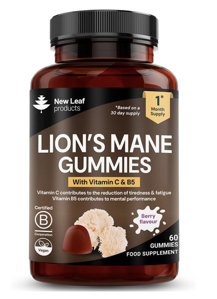 Lion's Mane Mushroom Gummies High Strength