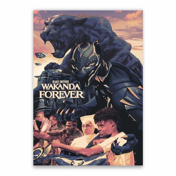 Wakanda Forever Decorative Poster - A1
