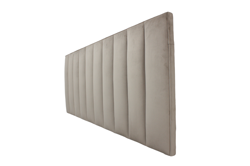 Dave Velvet Vertical Panel Upholstered Headboard
