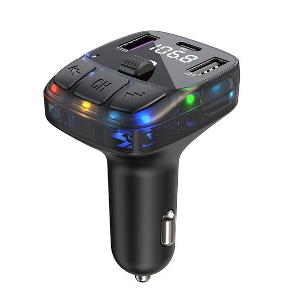 Bluetooth Car Cigarette Lighter Car Charger, MP3 Player Can Read USB