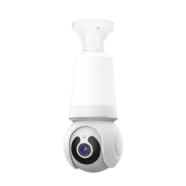 2K Wi-Fi Smart Bulb Security Camera with 1000 Lumen LED Light