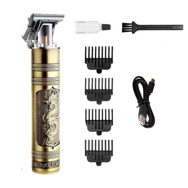 Dragon Hair Clipper USB Charger Electric Hair Trimmer Men Razor