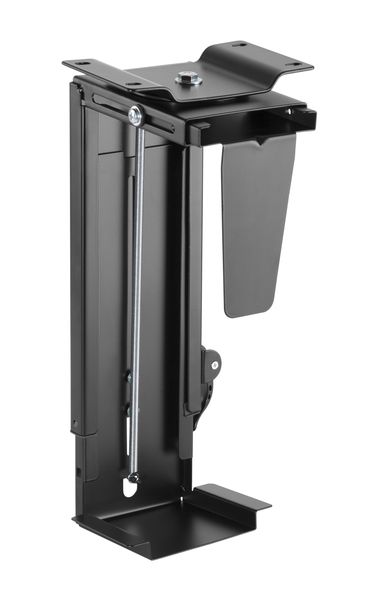Ergo under-desk rotating computer tower mount