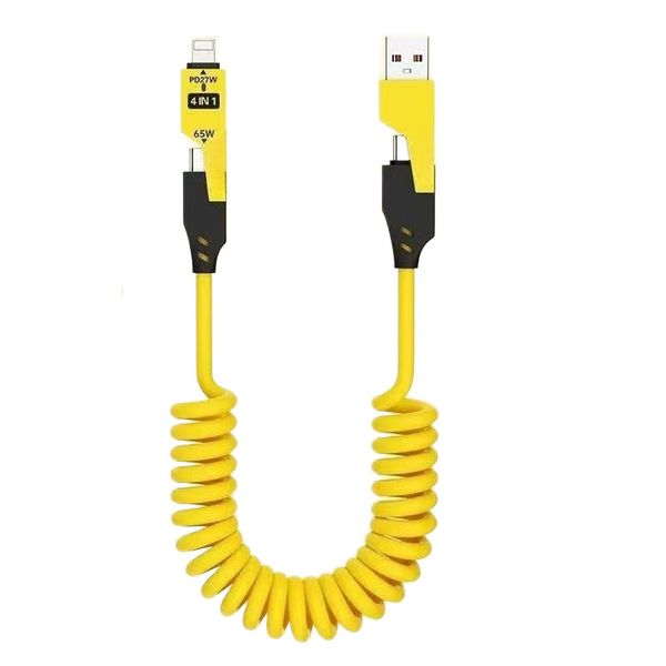 1.5-meter 4-in-1 Multi-Function Spring Cable