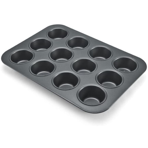 Muffin Pan 12 Cup 35x26cm - Set of 4