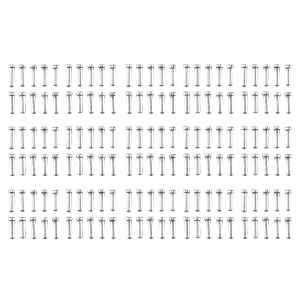 150Pieces Aluminum Mountain Bicycle Brake Cable Cap End Tips Crimp