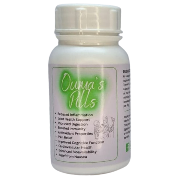 Ouma's Turmeric, Ginger &amp; Black Pepper Inflammation Bombs