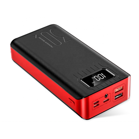 30,000 mAh Portable Fast Charging Power Bank - Black/Red, Shop Today. Get  it Tomorrow!