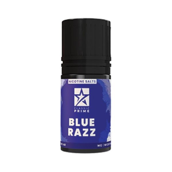 30ml Prime Classic Salts Vape Juice - Blue Razz - 35mg