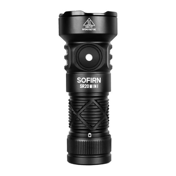 Sofirn SR20 Mini Rechargeable Flashlight - 1200 Lumens, 142m Throw