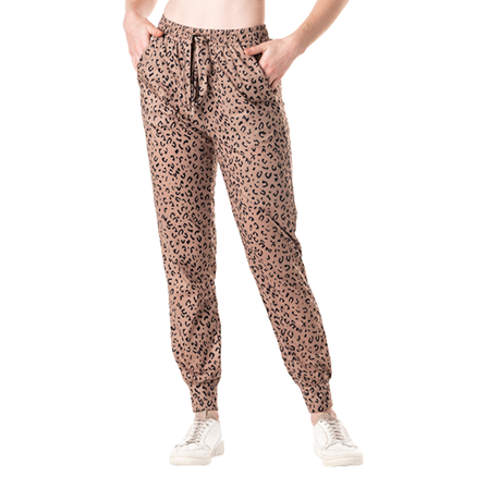 Ladies Cotton Leopard Print Fashion Harem Jogger for Women by Soul Apparel, Shop Today. Get it Tomorrow!