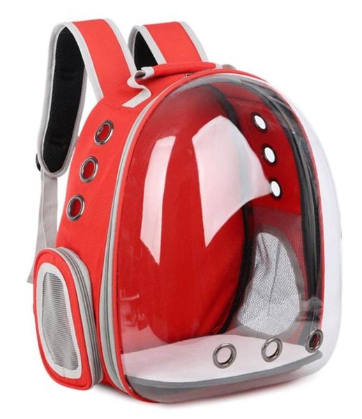 Pet Carrier Backpack - Red