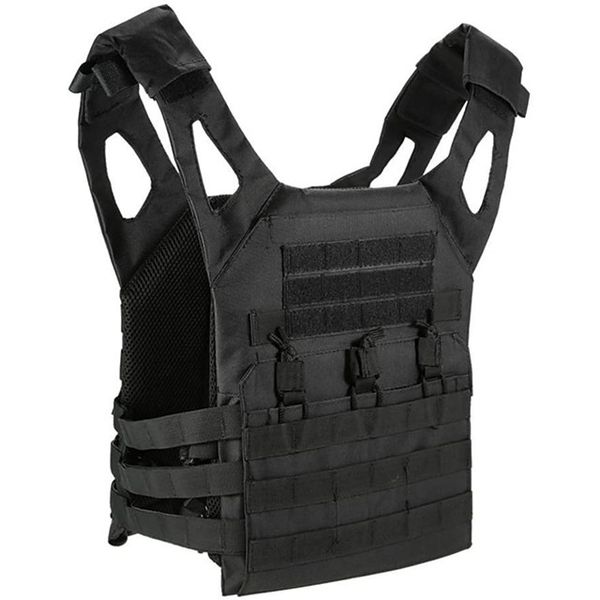 PLA Bulletproof Tactical Vest - Front &amp; Back Ballistic Plate Pouches YJ-1