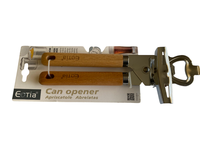Eotia Can Opener - Silver/Brown