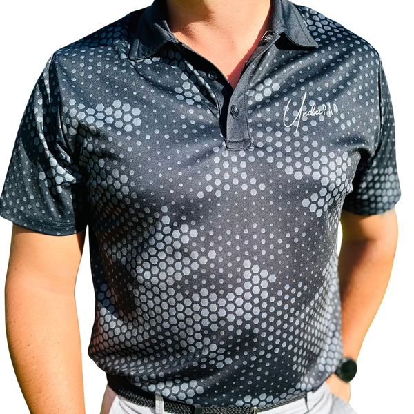UnderPar Honeycomb Golf Polo