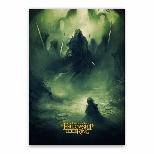 Frodo VS The Nazgul Poster - A1