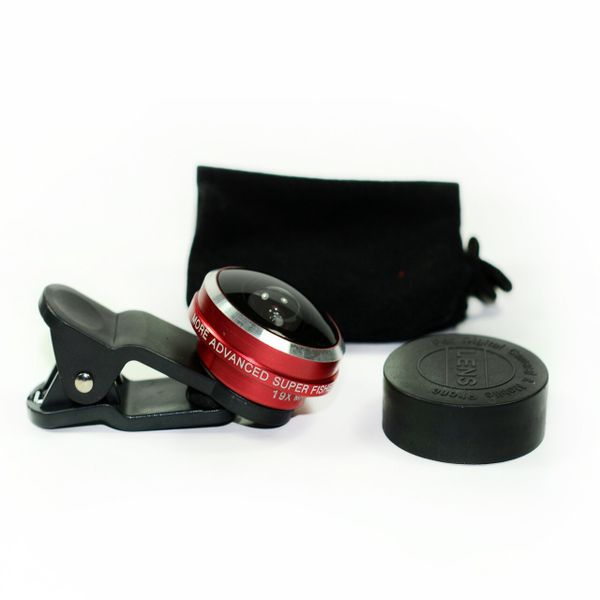 Techme Universal 235 Degree Super Wide Fisheye Lens for Smartphones