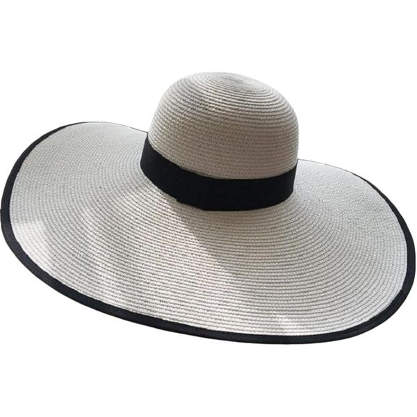 Foldable Sun Hat with Wide Brim and Sun Protection for Beach