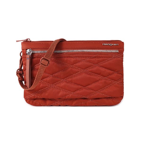 Inner City - 3compt Crossover + Rfid - Quilted Brandy Brown