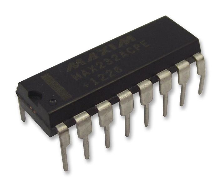 Maxim Integrated (MAX232ACPE+) Multichannel Receiver RS232 Driver