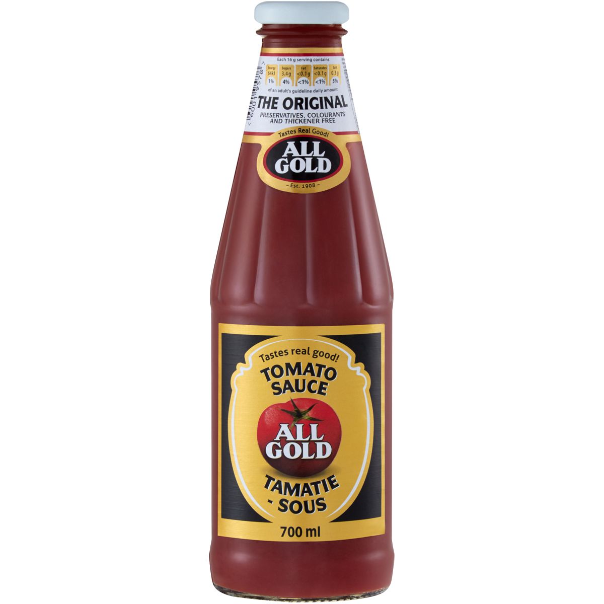 All Gold Tomato Sauce 700ml Shop Today. Get it Tomorrow!