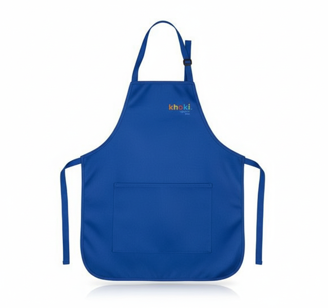 Khoki Art and Craft Apron 45x55 cm in Assorted Colors - 2 Pack