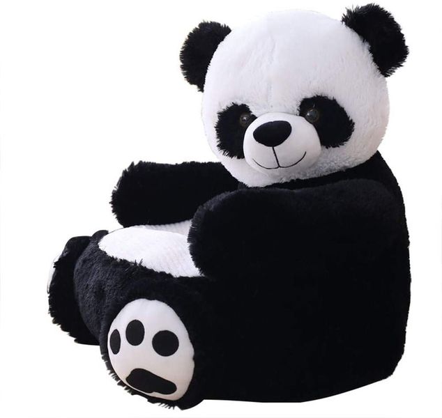 Totland Panda Kids Plush Sofa/Chair