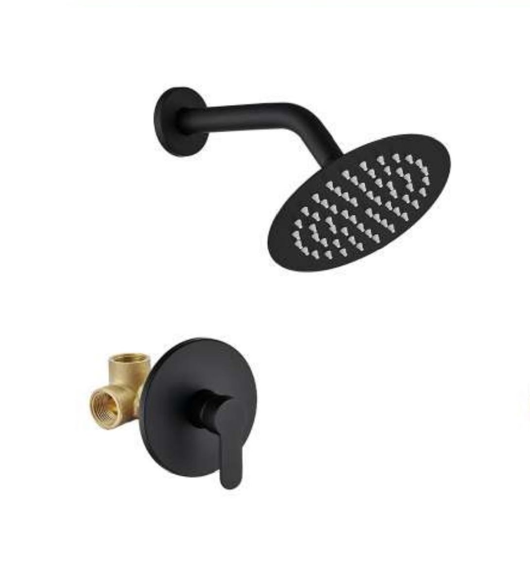 Shower Mixer with Shower Head and Arm Round M3W Series by Creative Combos