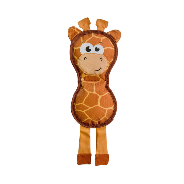 Outward Hound Fire Biterz Giraffe Plush Dog Toy