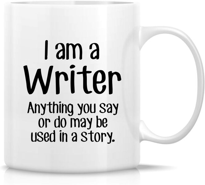 I am A Writer Christmas Birthday Author Journalist Gift Mug