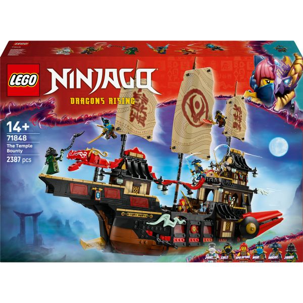 LEGO® NINJAGO® The Temple Bounty Ship Toy Building Kit 71848