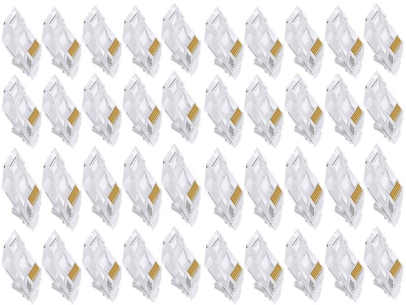 ZATECH RJ45-CAT5 Connector (Pack of 40)