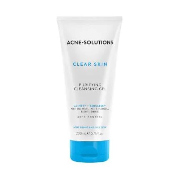 Acne Solutions Dermaceutics Clear Skin Purifying Cleansing Gel 200ml x 2
