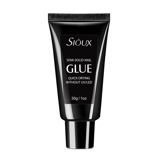Sioux Semi-Solid Nail Glue 30g - Quick Dry Press-On Nail Glue
