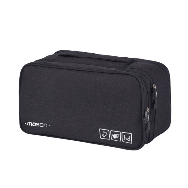 Mason - Toiletry Bag - Black